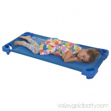 Stackable Kiddie Cot Standard Ready-to-Assemble - Blue 552318270